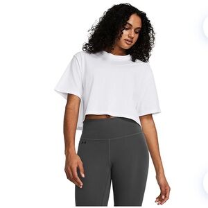 Under Armour cropped oversized tshirt  XL